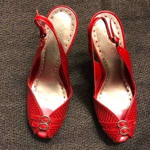 BCBGirls Lara Slingback Heels 8